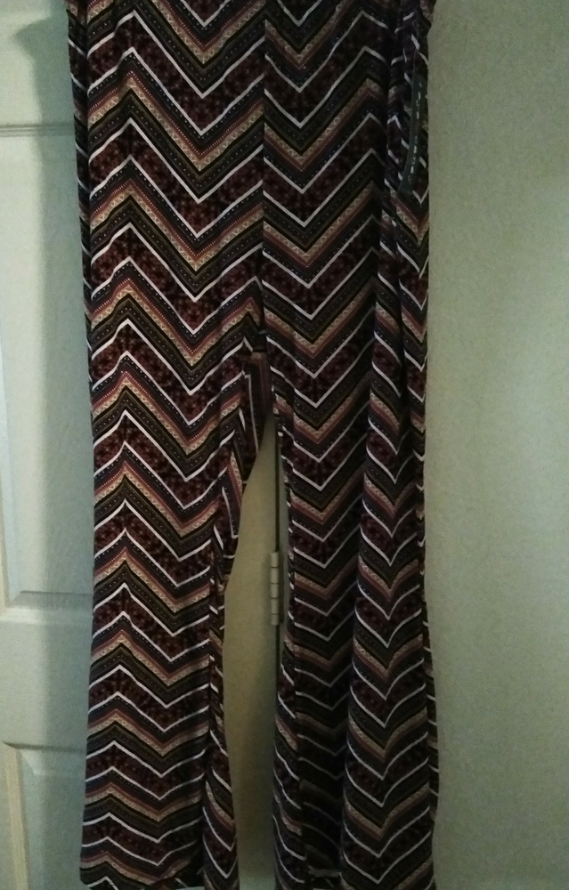 Brand New/Eye Candy Printed Flare Pants
